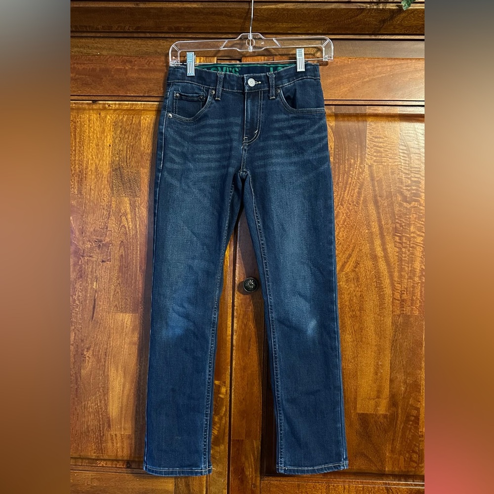 Boys Levi Strauss 511 Dark Wash Jeans